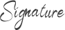 Signature