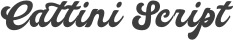 Cattini Script