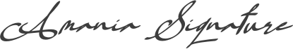 Amania Signature